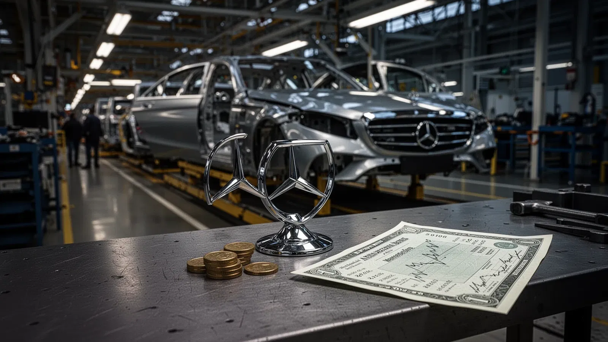Mercedes-Benz halbiert Mitarbeiterbonus nach schwachem Jahr - Foto: über boerse-global.de
