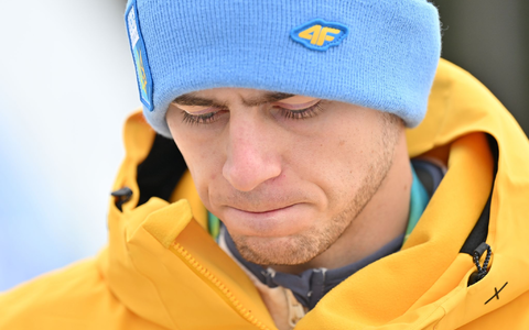 Wladislaw Heraskewytsch ist im Streit um seinen Helm von den Winterspielen ausgeschlossen worden. - Foto: Robert Michael/dpa