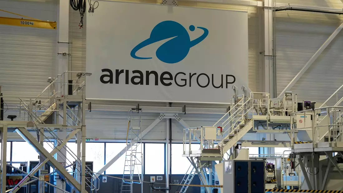 Ein Werk des Raketenherstellers Ariane Group in Frankreich.  - Bild: Thibault Camus/AP/dpa