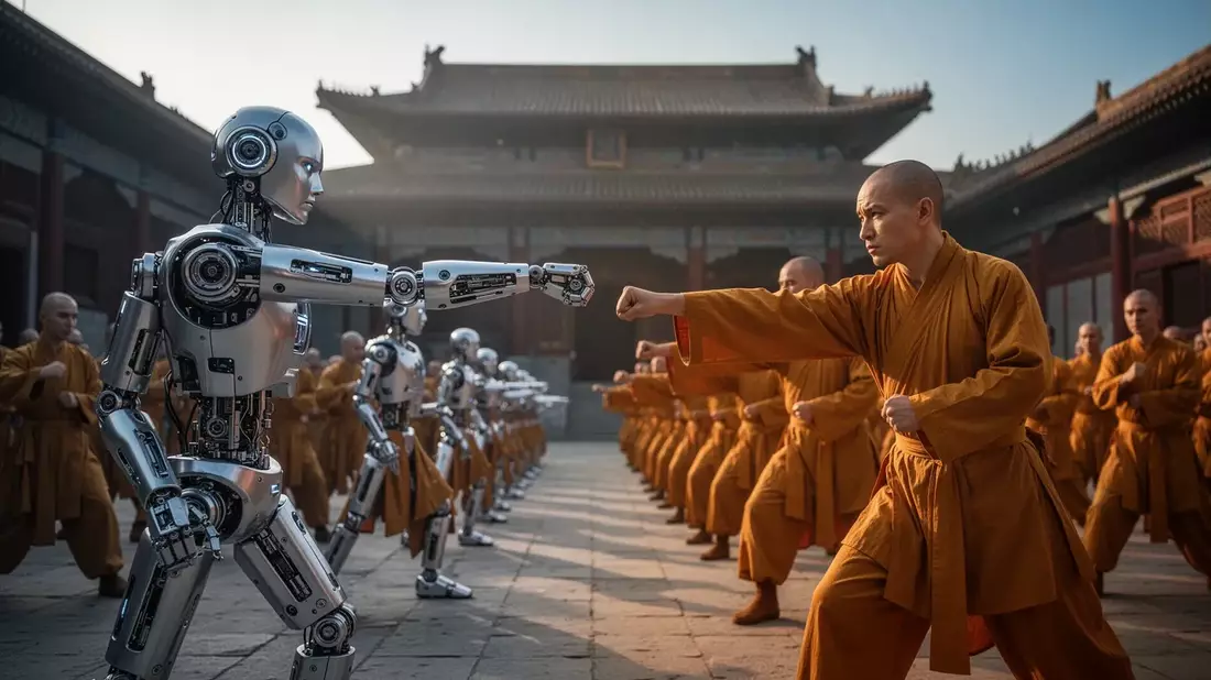 AgiBot-Roboter trainieren Kung Fu im Shaolin-Tempel - Bild: über boerse-global.de