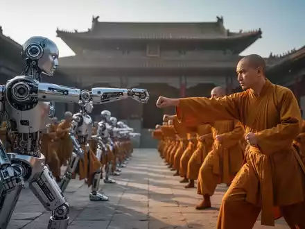 AgiBot-Roboter trainieren Kung Fu im Shaolin-Tempel - Foto: über boerse-global.de