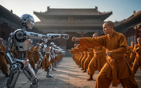 AgiBot-Roboter trainieren Kung Fu im Shaolin-Tempel - Foto: über boerse-global.de