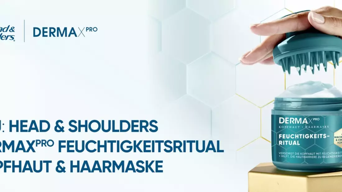 Eine gesunde Kopfhaut ist die Basis für schönes Haar - Jetzt bekommt sie ein eigenes Ritual / Neu: Head & Shoulders DERMAXPRO Feuchtigkeitsritual Kopfhaut und Haarmaske - Bild: presseportal.de