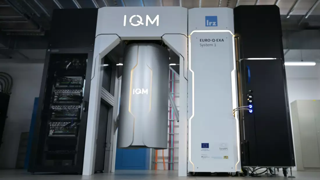 Der Quantencomputer Euro-Q-Exa ist mit Technik von IGM ausgestattet.   - Bild: Malin Wunderlich/dpa
