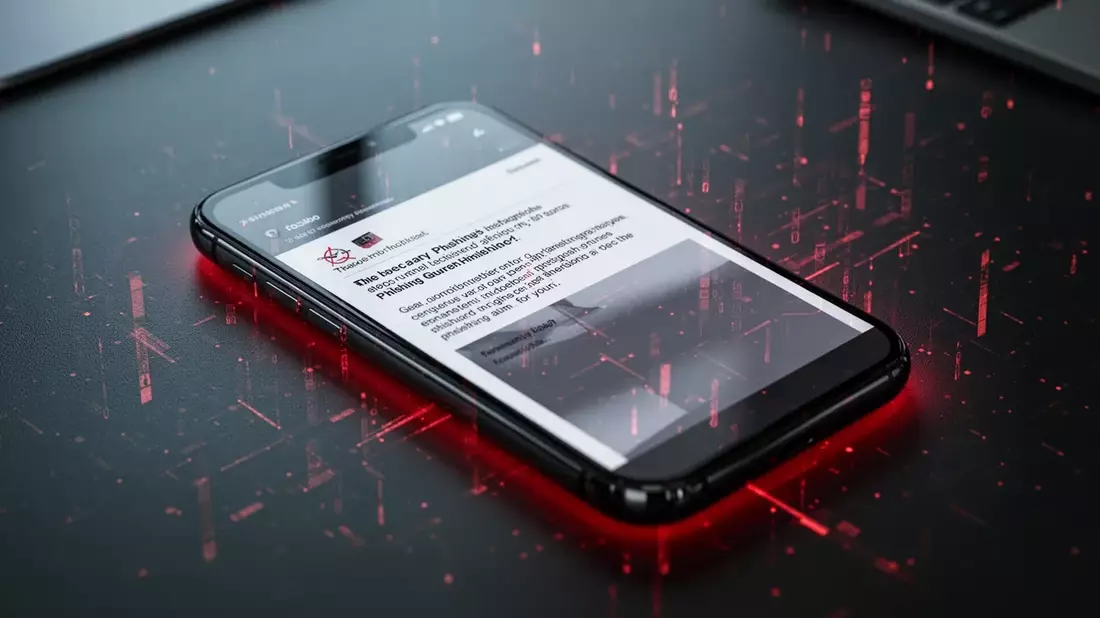 KI-Turbo treibt Phishing-Welle in Deutschland an Illustration mit AI erstellt übermittelt durch boerse-global.de