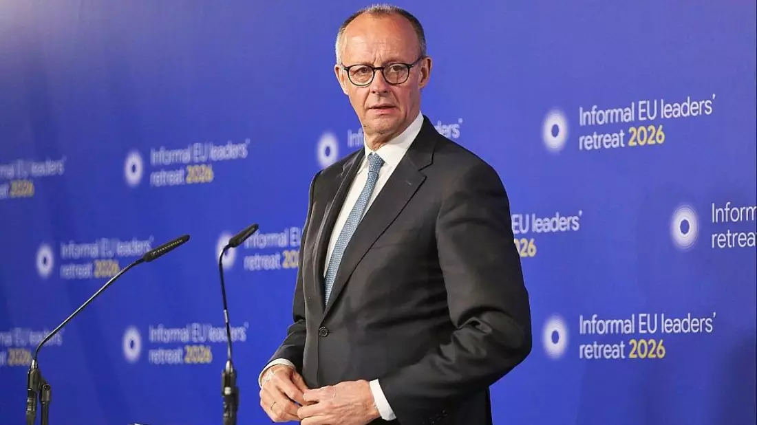 Friedrich Merz am 12.02.2026 - Bild: via dts Nachrichtenagentur