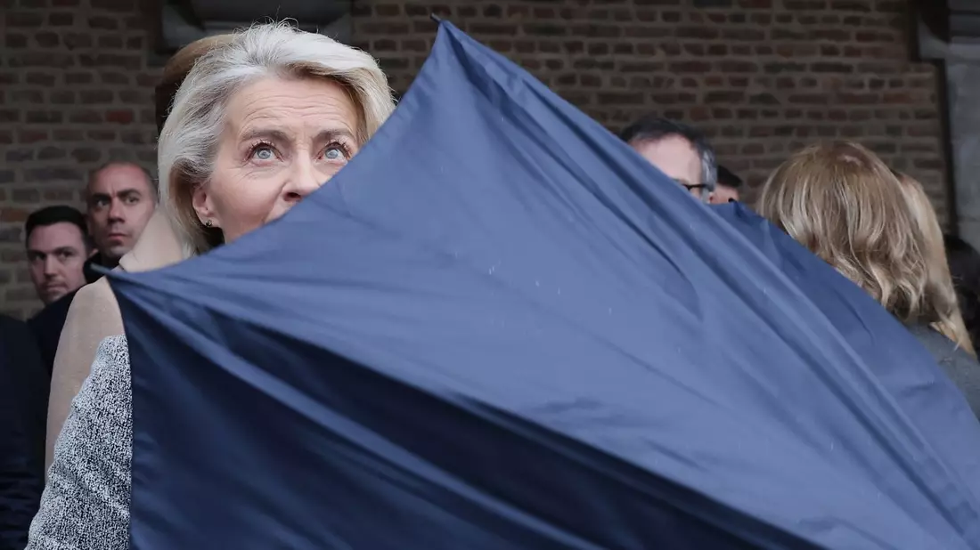 Kündigt an, dass Europa in diesem Jahr zu Wettbewerbsfähigkeit liefert: Ursula von der Leyen.  - Bild: Omar Havana/AP/dpa