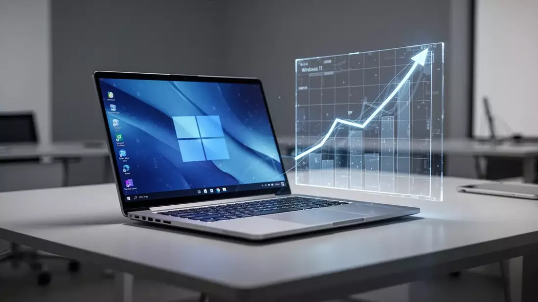 Windows 11: Microsoft startet Doppelstrategie mit Hardware-Version und großem Update - Bild: über boerse-global.de