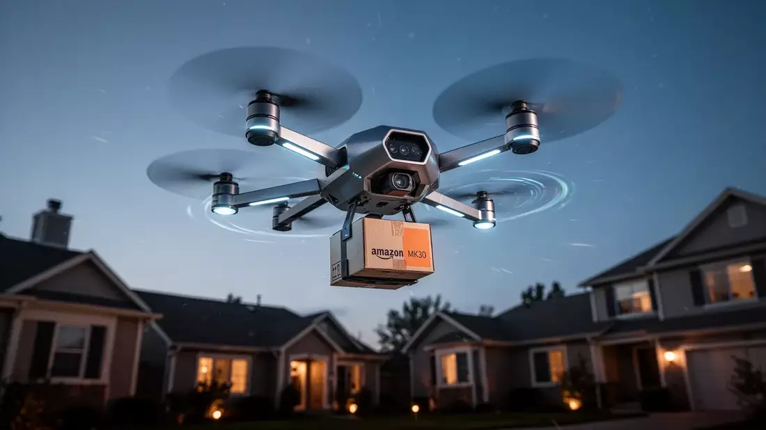 Amazon drängt Drohnen-Lieferung in US-Vororte voran - Bild: über boerse-global.de