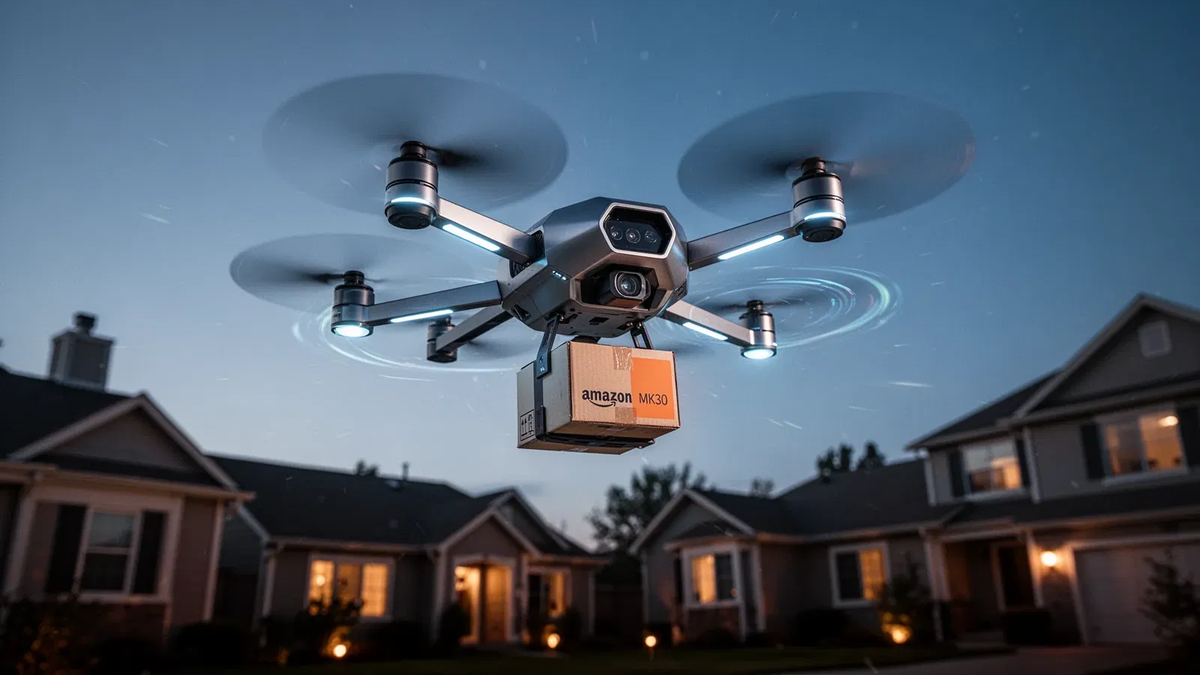 Amazon drängt Drohnen-Lieferung in US-Vororte voran - Foto: über boerse-global.de