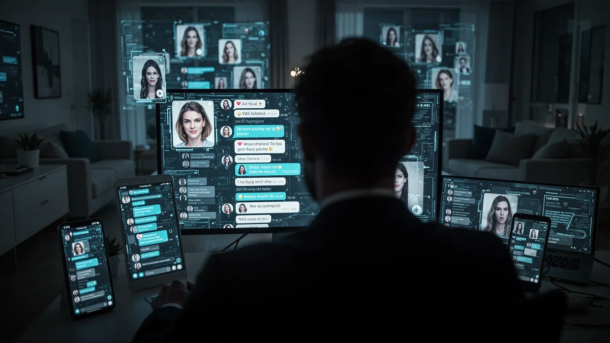 KI-gesteuerte Liebesbetrüger fordern neue Wachsamkeit - Foto: über boerse-global.de