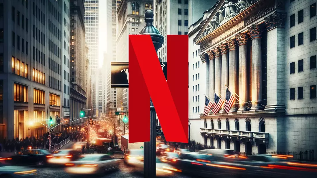 Netflix bajo presión: la pugna entre Paramount y Warner Bros. Discovery se intensifica Illustration mit AI erstellt übermittelt durch boerse-global.de