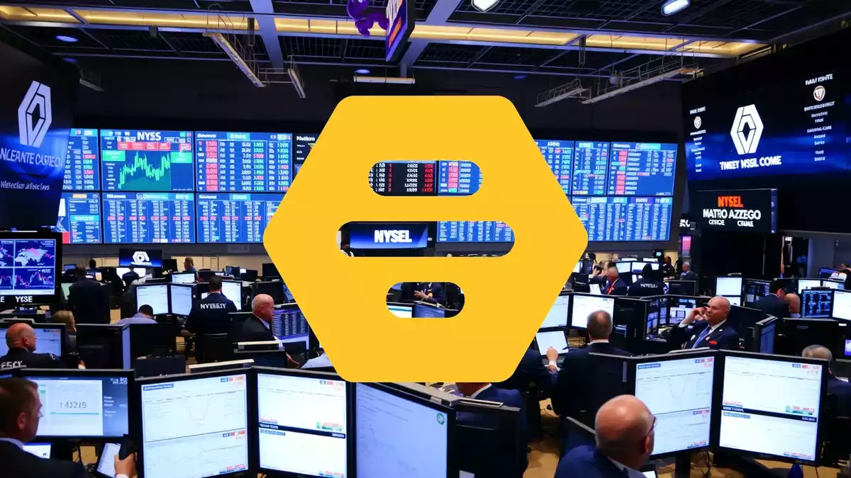 Bumble Stock Hovers Near 52-Week Low Ahead of February Results Illustration mit AI erstellt.