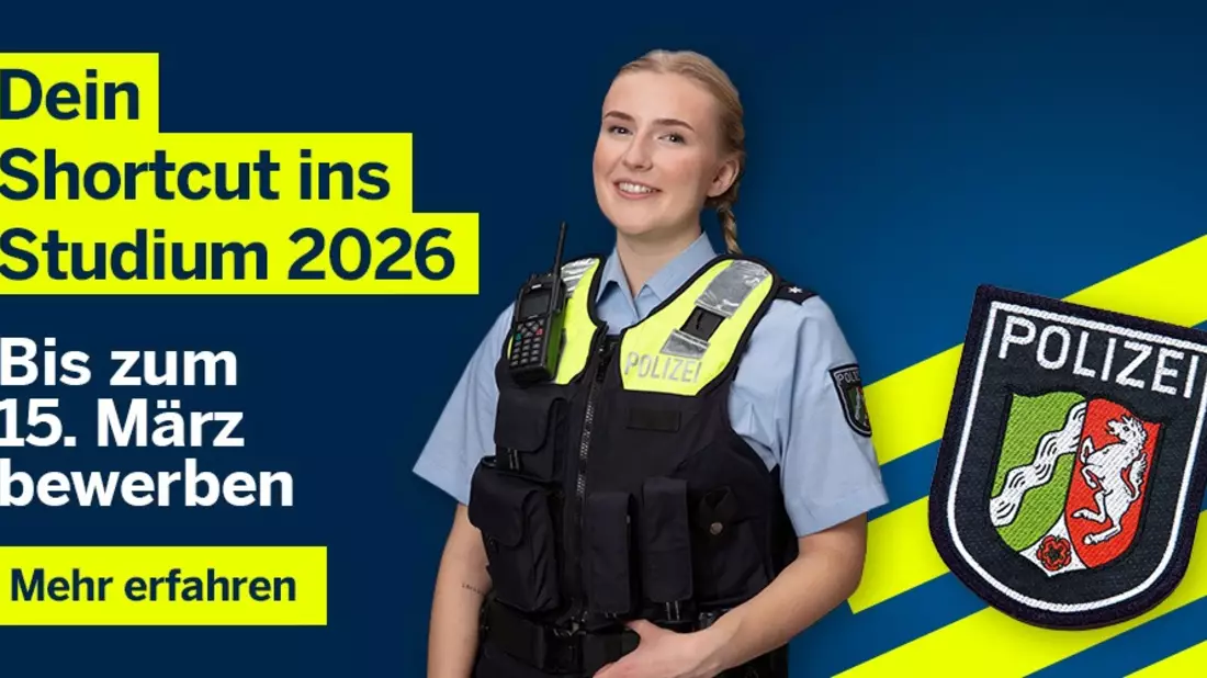 POL-ME: Jetzt statt gleich! - Beruflich bei der Polizei NRW durchstarten - 2602054 - Bild: presseportal.de