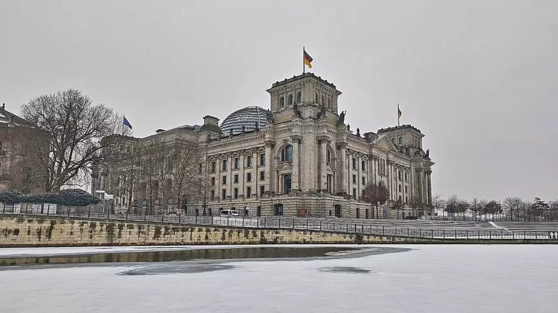 Regierungsviertel im Winter (Archiv) - Bild: via dts Nachrichtenagentur