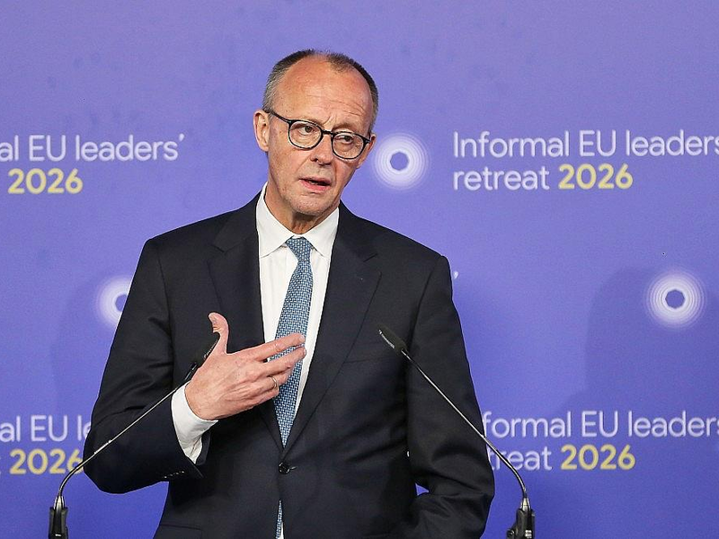 Friedrich Merz am 12.02.2026 - Foto: via dts Nachrichtenagentur