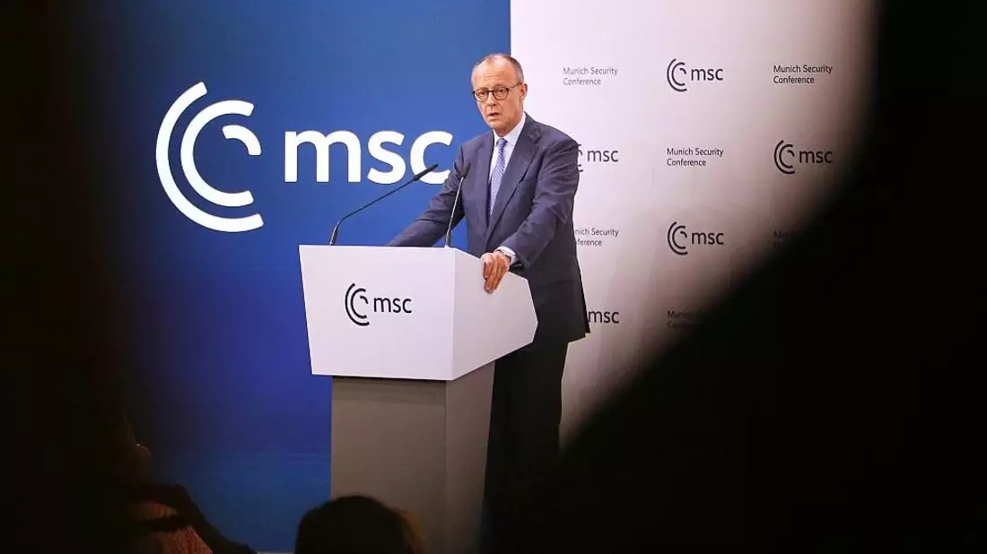 Friedrich Merz am 13.02.2026 - Bild: via dts Nachrichtenagentur
