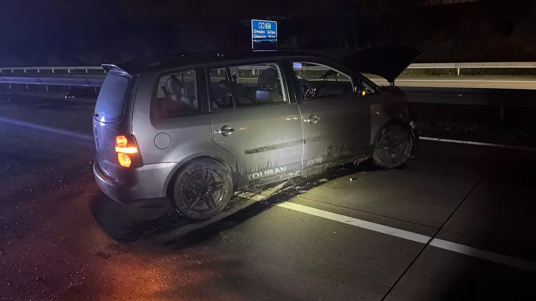 API-TH: reduzierte Geschwindigkeit nach Verkehrsunfall - Bild: presseportal.de