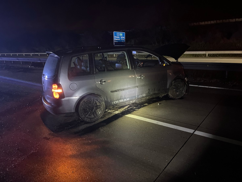API-TH: reduzierte Geschwindigkeit nach Verkehrsunfall - Foto: presseportal.de