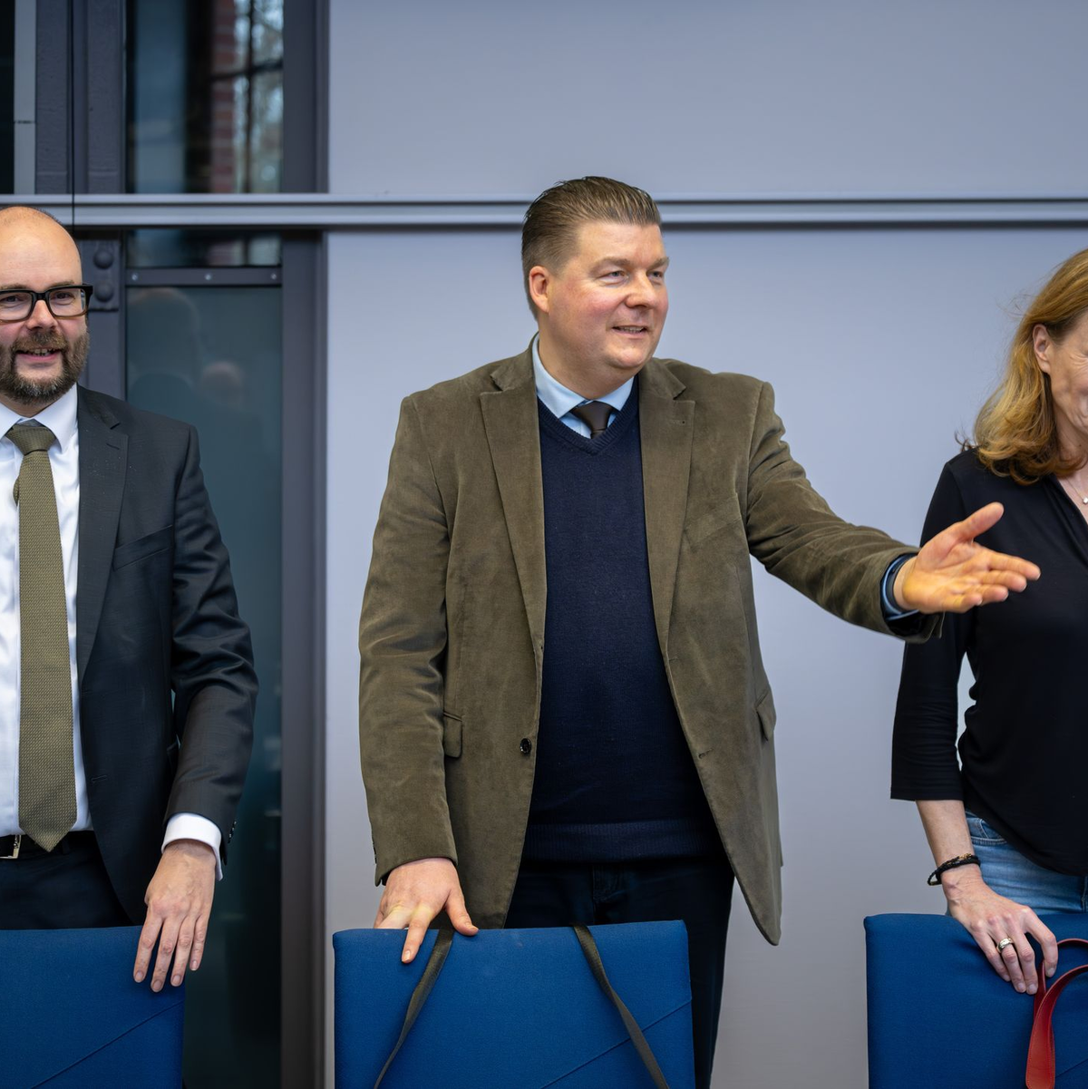 In Potsdam werden die Länder vertreten von Andreas Dressel (m), Hamburgs SPD-Finanzsenator und aus dem sächsichen Kabinett Finanzminister Christian Piwarz (CDU) und seine Kieler Grünen-Amtskollegin Silke Schneider. (Archivfoto) - Foto: Soeren Stache/dpa