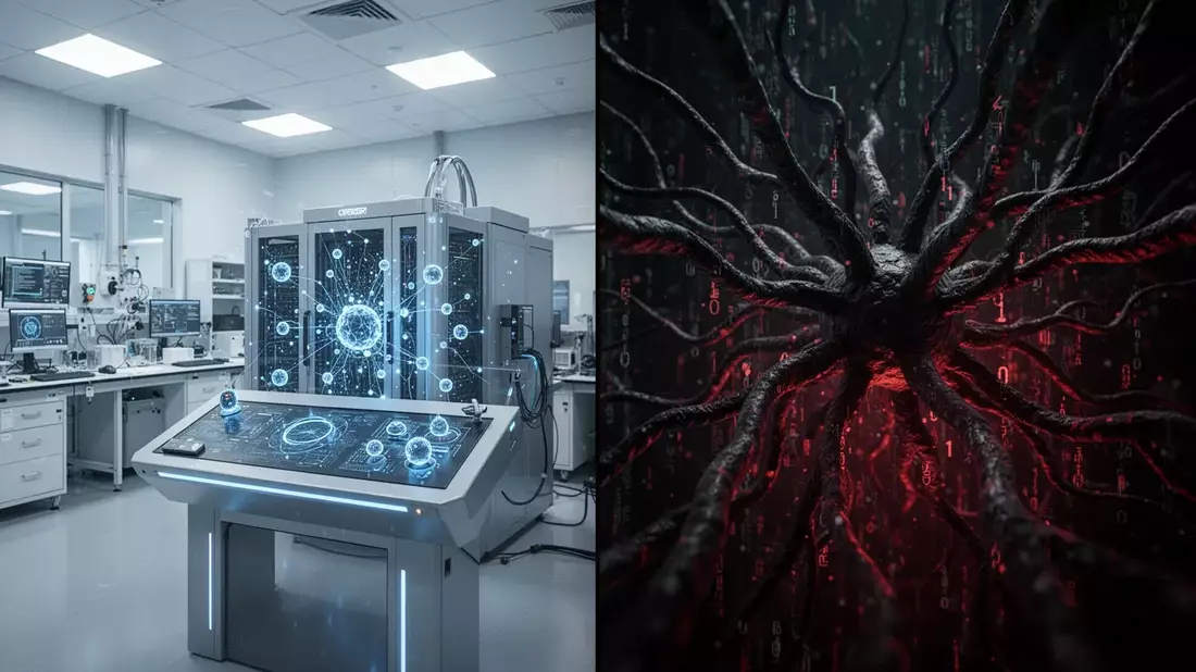 Gemini AI: Forscher-Helfer und Hacker-Werkzeug zugleich Illustration mit AI erstellt übermittelt durch boerse-global.de