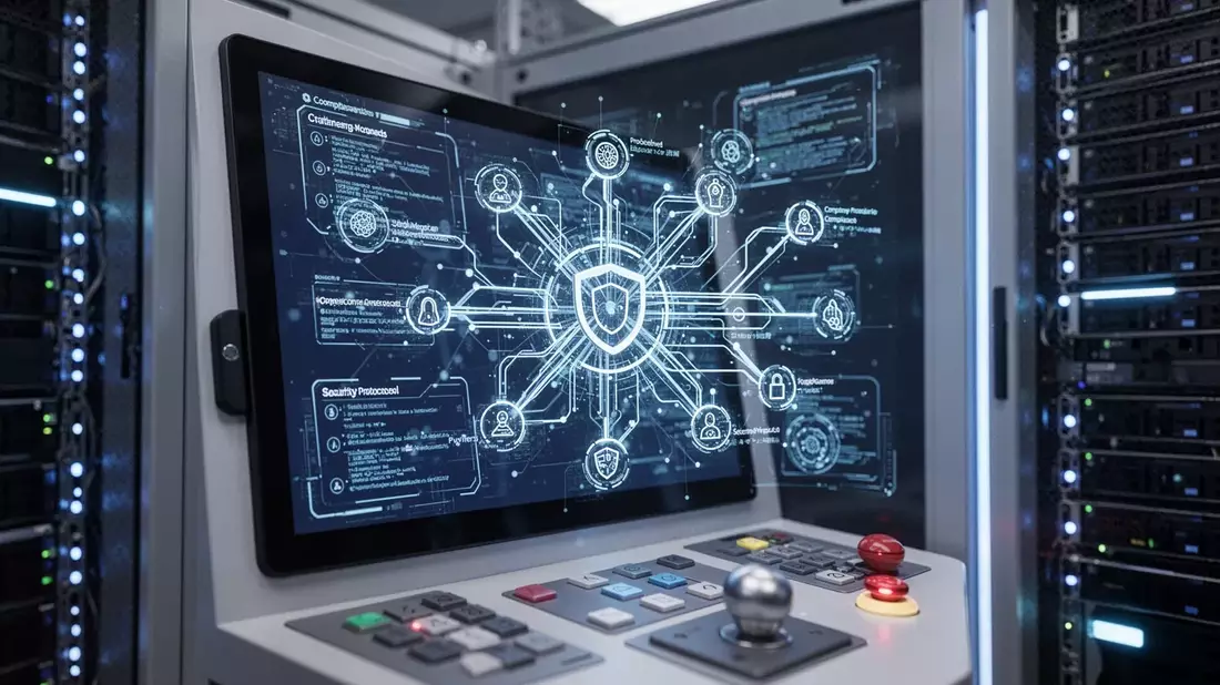 KI wird Pflicht: Wie neue Tools Compliance revolutionieren Illustration mit AI erstellt übermittelt durch boerse-global.de