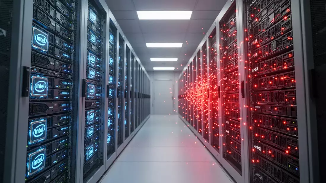 AMD erobert Rekordmarktanteil von Intel - Bild: über boerse-global.de