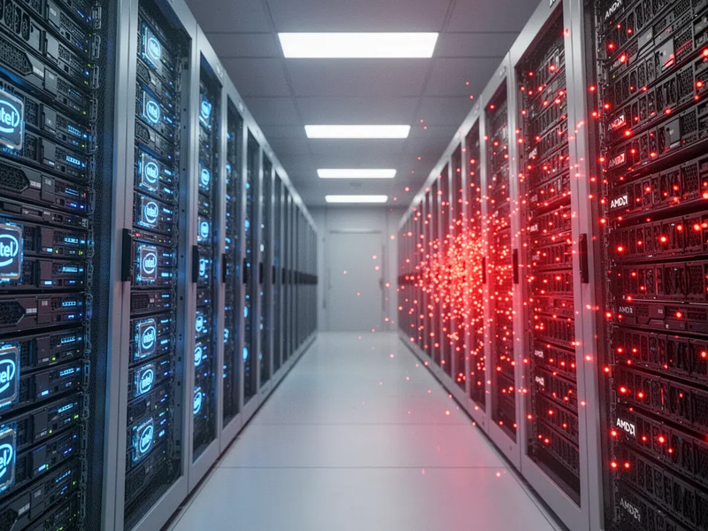 AMD erobert Rekordmarktanteil von Intel - Foto: über boerse-global.de