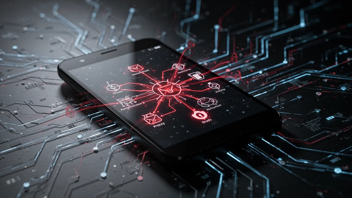 Android-Geräte werden heimlich zu Kriminellen-Proxys umfunktioniert - Foto: über boerse-global.de