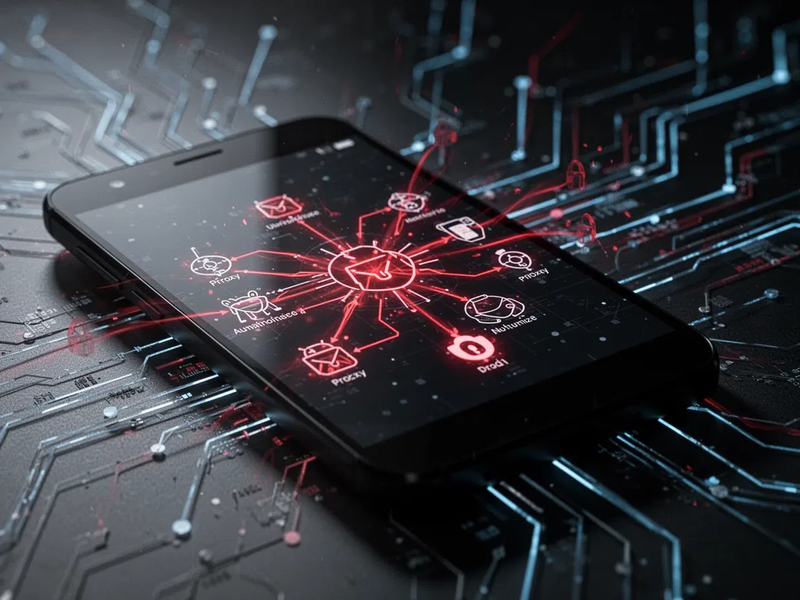 Android-Geräte werden heimlich zu Kriminellen-Proxys umfunktioniert - Foto: über boerse-global.de