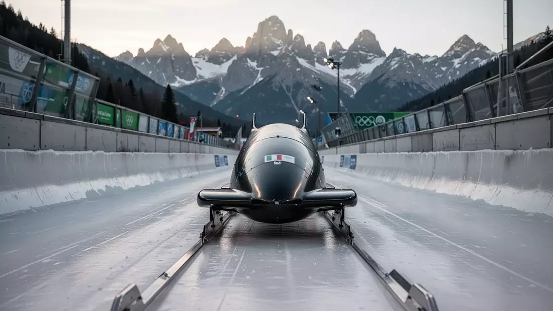 Monobob-Wettbewerb startet auf umstrittener Olympia-Bahn - Bild: über boerse-global.de