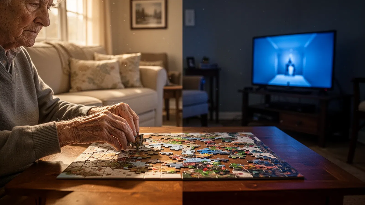 Studie: Geistig aktives Sitzen schützt das Gehirn vor Demenz - Foto: über boerse-global.de