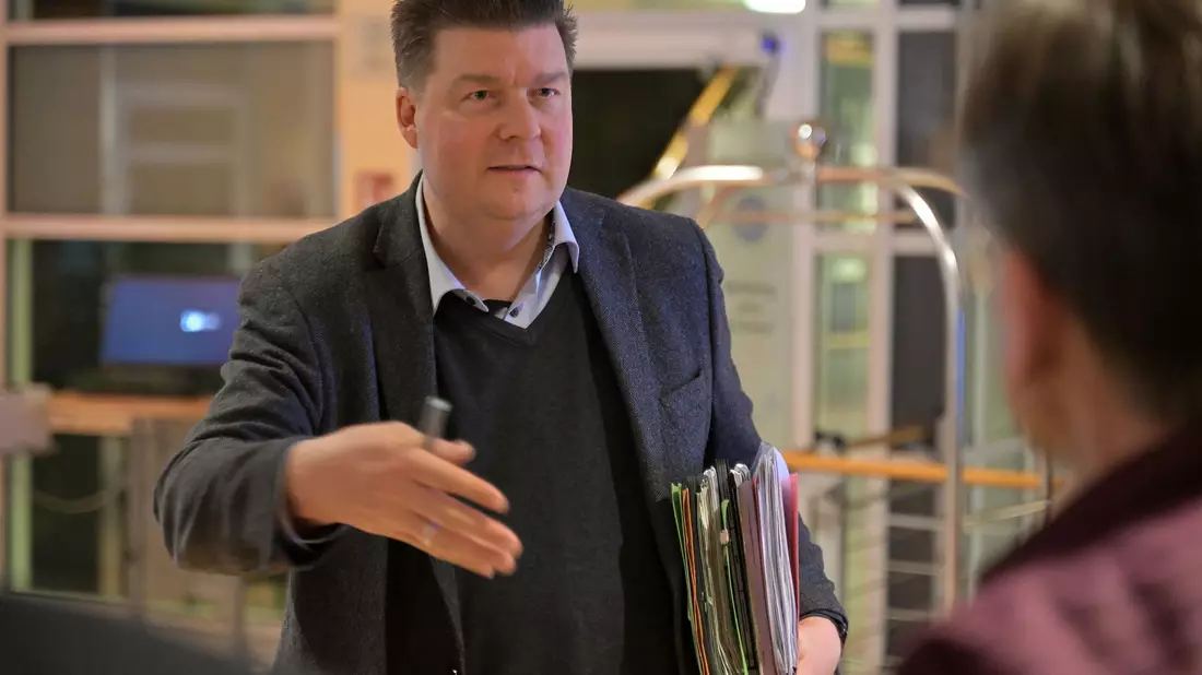Länder-Verhandlungsführer Andreas Dressel hofft auf Einlenken der Gewerkschaften.  - Bild: Michael Bahlo/dpa