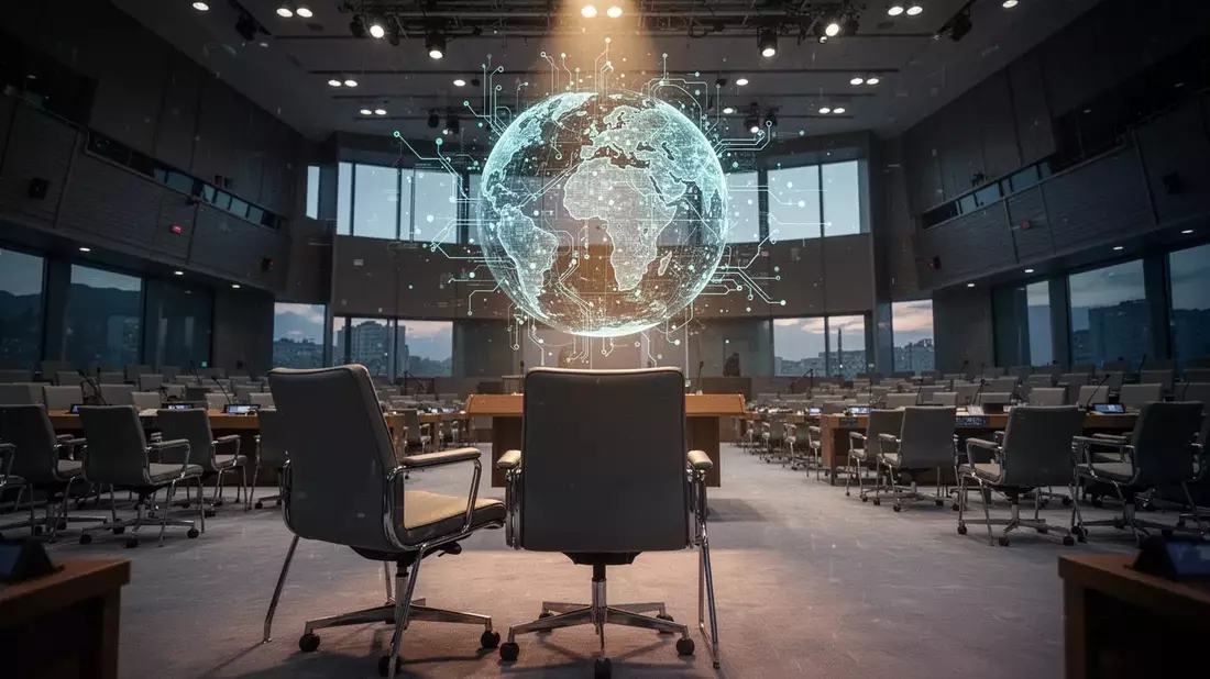 UN gründet globales Gremium für KI-Kontrolle Illustration mit AI erstellt übermittelt durch boerse-global.de