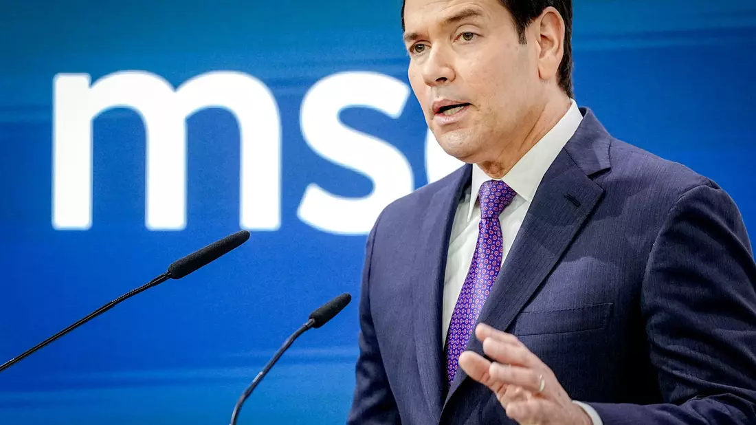 «Wir gehören zusammen», sagte US-Außenminister Rubio. - Bild: Kay Nietfeld/dpa
