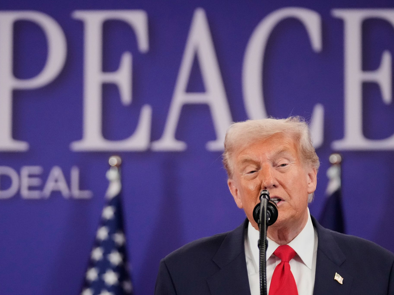 Italien will nun als Beobachter am Friedensrat von US-Präsident Donald Trump teilnehmen. (Archivbild) - Foto: Mark Schiefelbein/AP/dpa