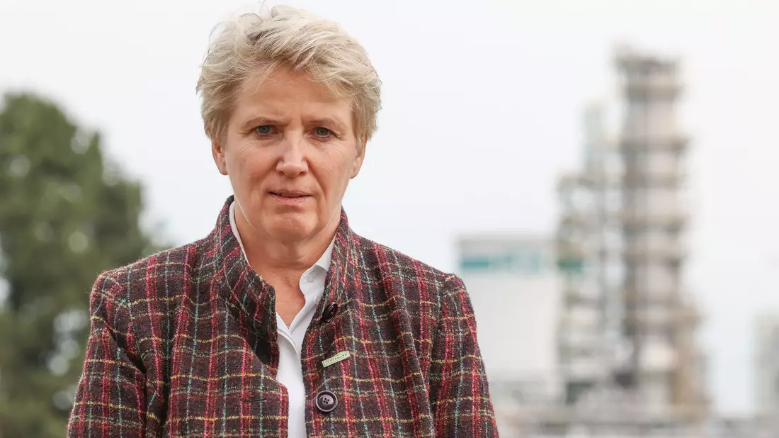 Die Landrätin des Landkreises Uckermark, Karina Dörk (CDU), warnt vor US-Sanktionen gegen die PCK-Raffinerie. (Archivbild) - Bild: Joerg Carstensen/dpa