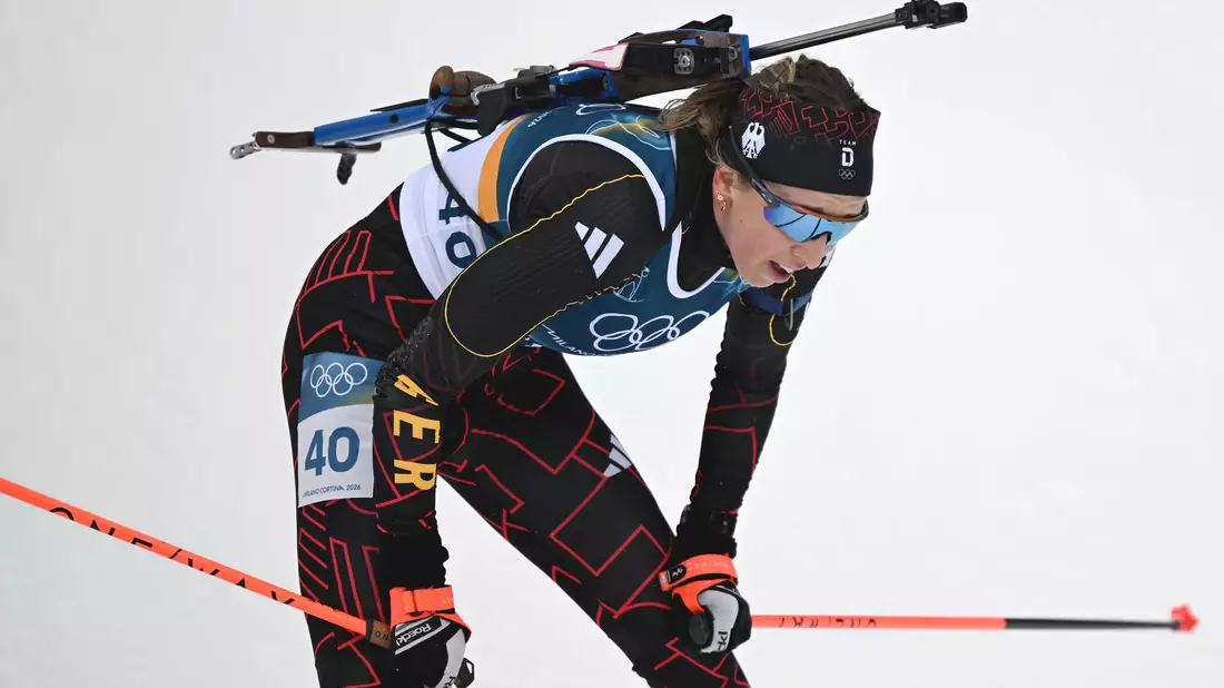  Franziska Preuß verpasst die ersehnte Einzelmedaille. - Bild: Hendrik Schmidt/dpa