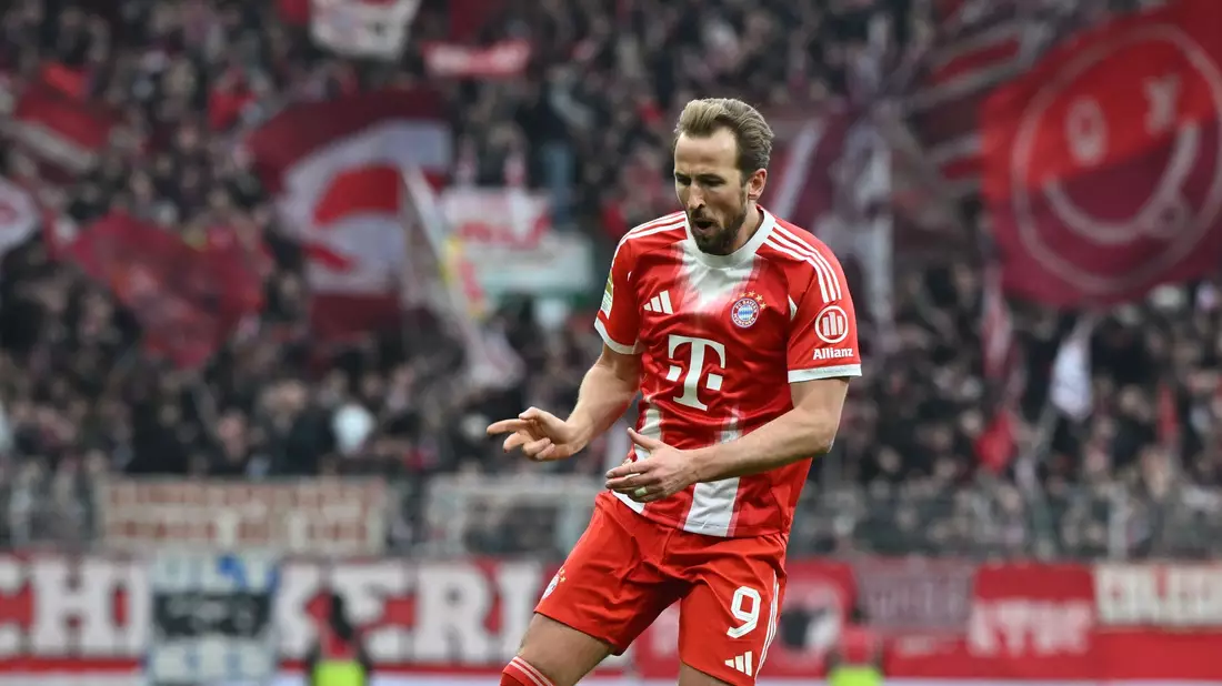 Bayern-Torjäger Harry Kane. - Bild: Carmen Jaspersen/dpa