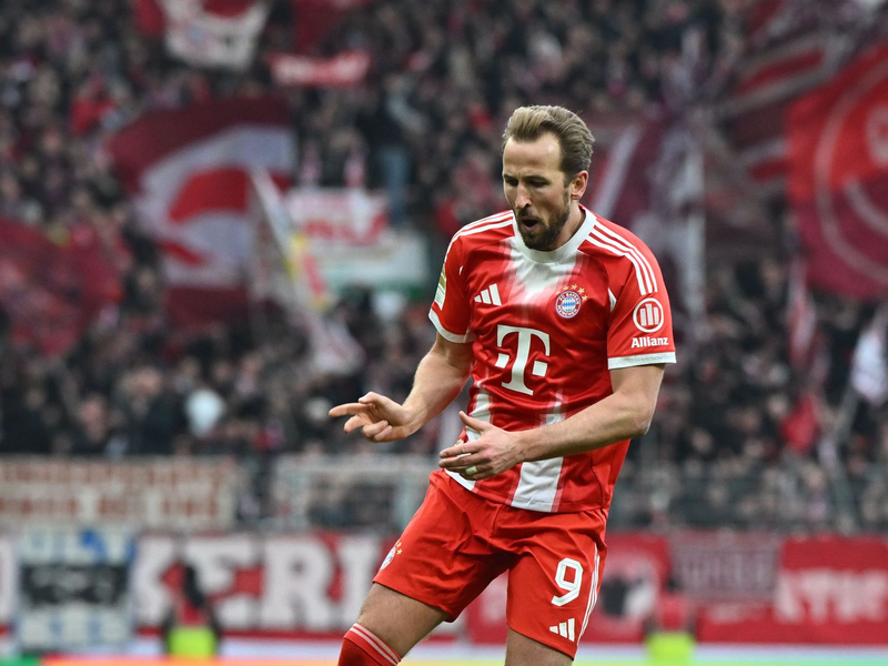 Bayern-Torjäger Harry Kane. - Foto: Carmen Jaspersen/dpa