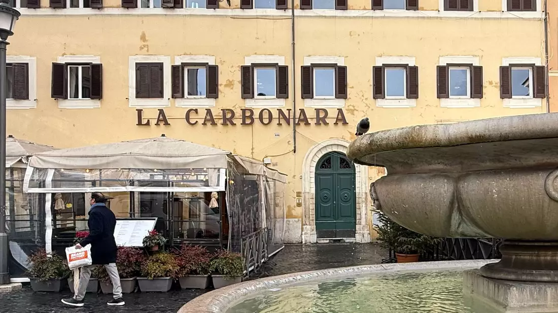 Das Restaurant «La Carbonara» gibt es schon seit 1912. - Bild: Christoph Sator/dpa