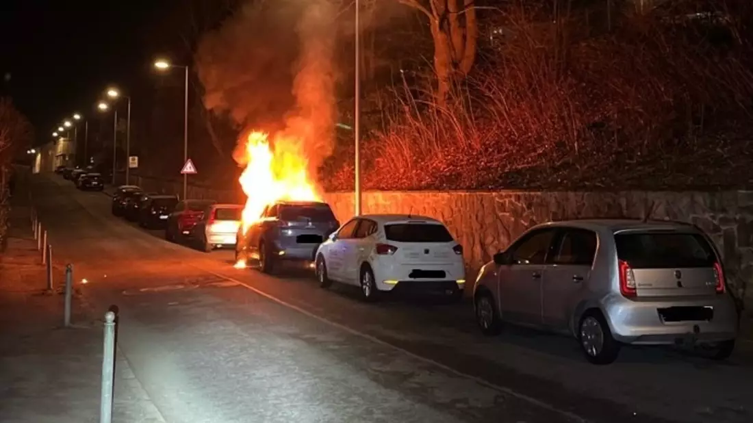 POL-HA: PKW Brand - Bild: presseportal.de