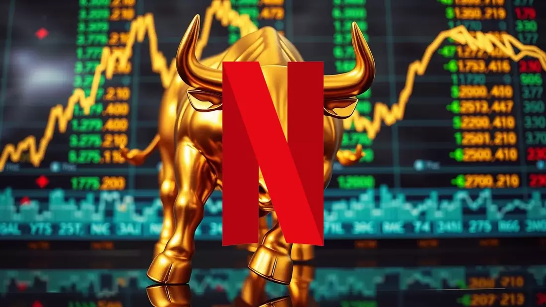 Netflix w punkcie zwrotnym po do?ku i rosn?cym napi?ciu w grze o Warner Bros. Discovery Illustration mit AI erstellt übermittelt durch boerse-global.de