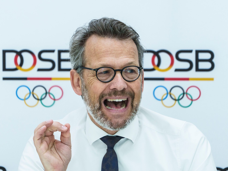 Ist sauer auf die Bahn: DOSB-Vorstandschef Otto Fricke. (Archivbild) - Foto: Andreas Arnold/dpa