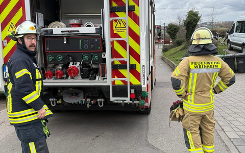 FW Weinheim: Brandmeldeanlage im Pilgerhaus löst aus. Angebranntes Popcorn als Ursache - Foto: presseportal.de