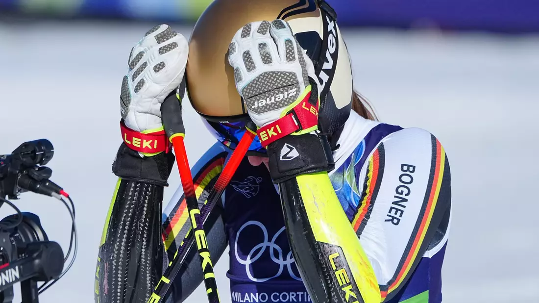 Lena Dürr verpasste im Olympia-Riesenslalom eine mögliche Medaille. - Bild: Michael Kappeler/dpa