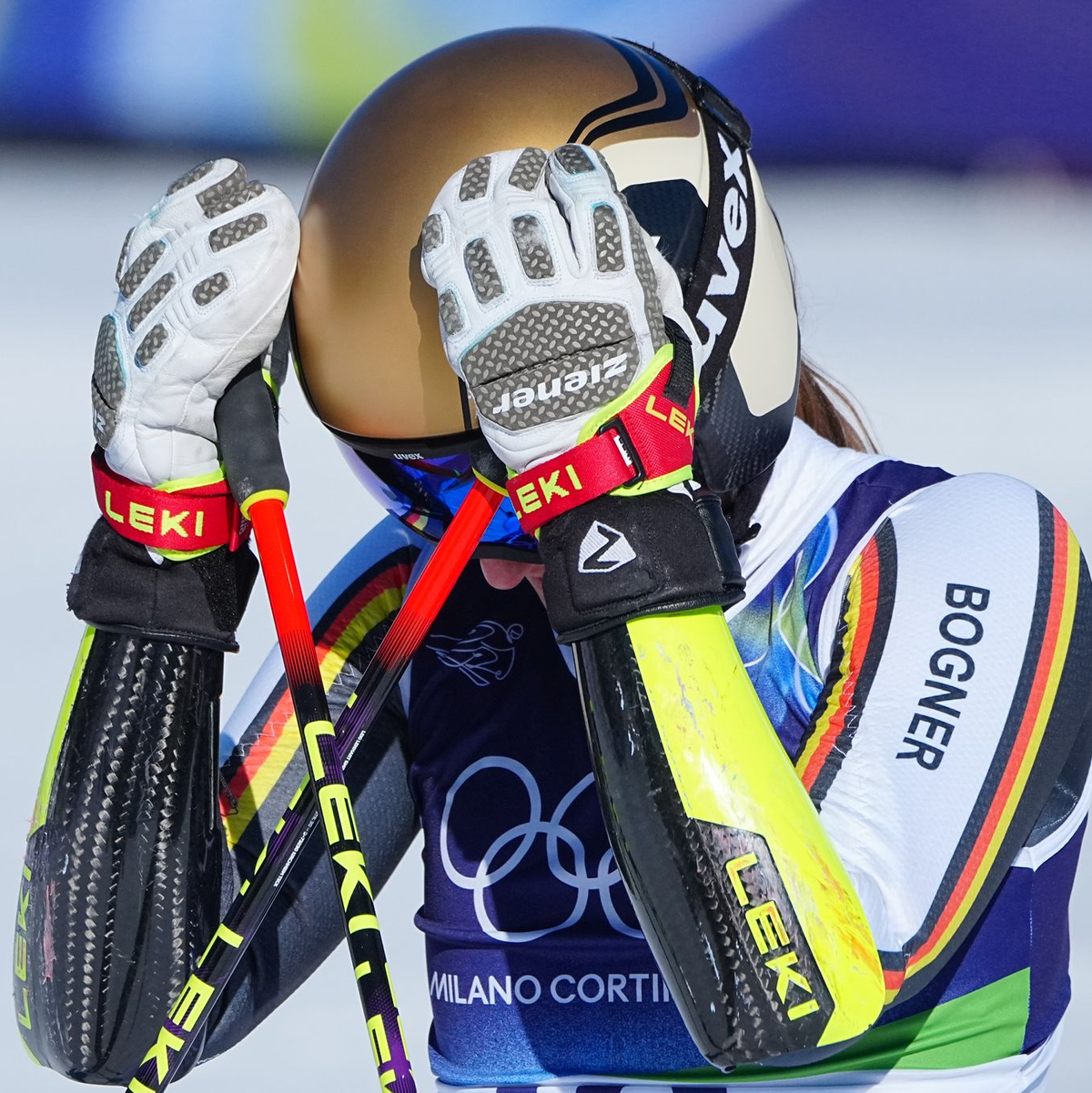 Lena Dürr verpasste im Olympia-Riesenslalom eine mögliche Medaille. - Foto: Michael Kappeler/dpa