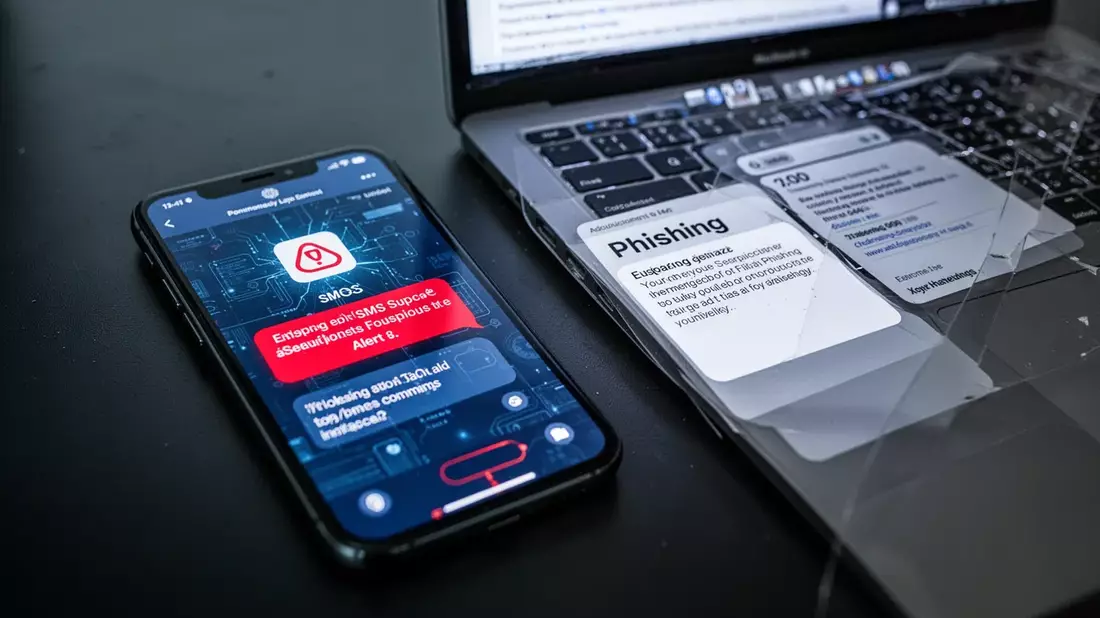 Phishing-Welle: Kriminelle kombinieren SMS und E-Mails - Bild: über boerse-global.de