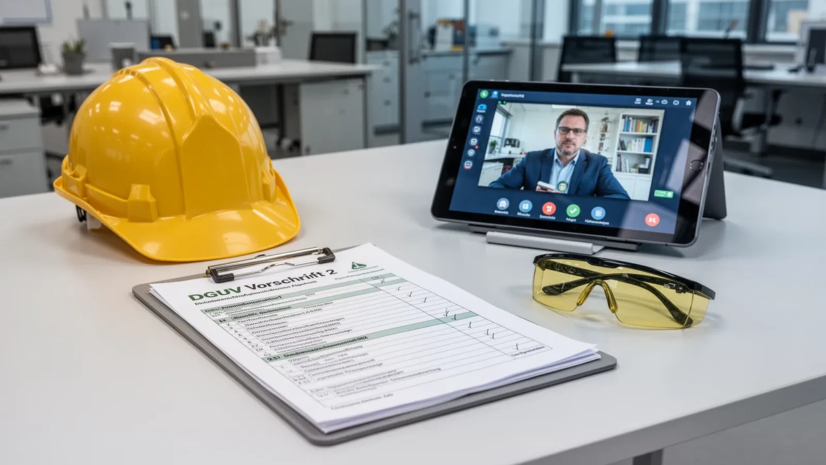 DGUV Vorschrift 2: Neue Regeln für Betriebsärzte und Sicherheitsexperten - Foto: über boerse-global.de