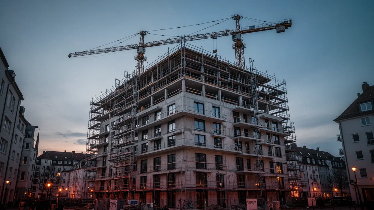 Wohnungsmarkt: Neubau fällt 2026 auf nur 215.000 Wohnungen - Foto: über boerse-global.de